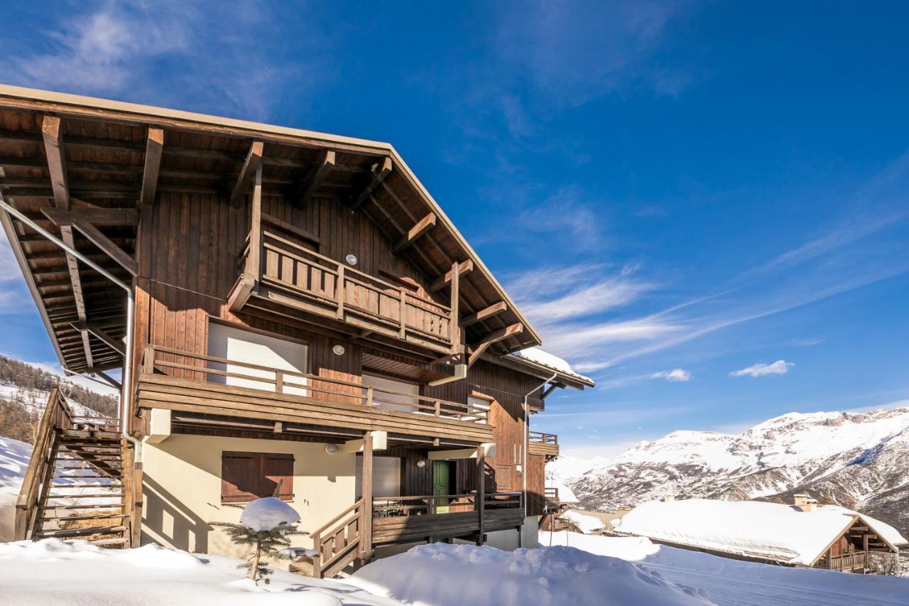 Residence Les Chalets De Puy Saint Vincent - Maeva Home Пюи-Сен-Венсан Екстериор снимка
